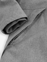 Light Grey Shower Resistant Padded Hood Jacket - Image 12 of 13