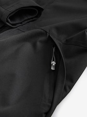 Black Shower Resistant Padded Hood Jacket - Image 8 of 10