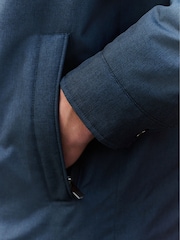 Navy Blue Lightweight Padded Coach Jacket - Image 5 of 11