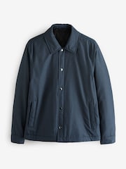 Navy Blue Lightweight Padded Coach Jacket - Image 6 of 11