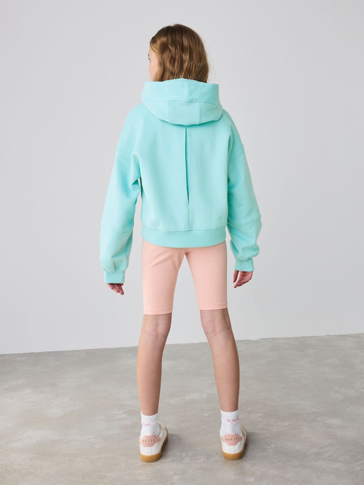 Baker by Ted Baker Blue Graphic Hoody and Cycling Shorts Set - Image 2 of 12