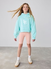 Baker by Ted Baker Blue Graphic Hoody and Cycling Shorts Set - Image 4 of 12