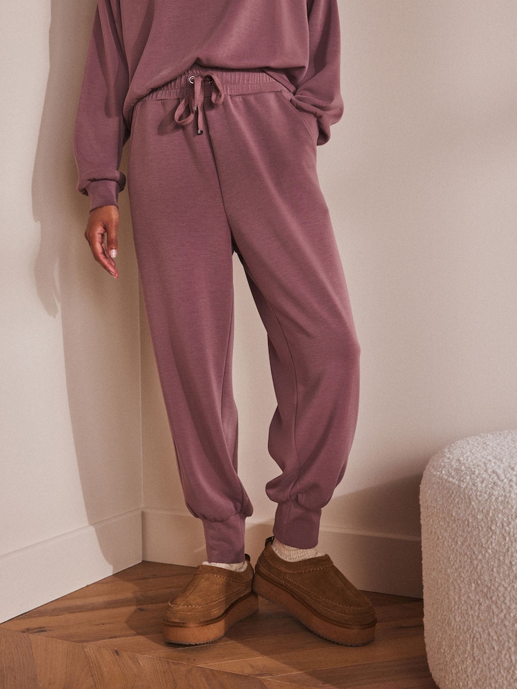 Pink Cuffed - Jogginghose aus Modalmischung - Bild 1 von 5 Pink Cuffed - Jogginghose aus Modalmischung - Bild 1 von 5