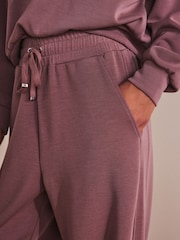 Pink Cuffed Modal Blend Joggers - Image 5 of 5