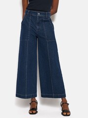 Jigsaw Blue Denim Sailor 100% Cotton Jeans - Image 1 of 6