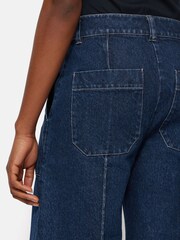 Jigsaw Blue Denim Sailor 100% Cotton Jeans - Image 4 of 6
