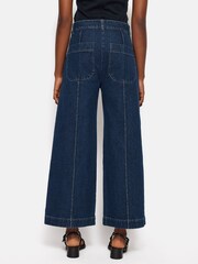 Jigsaw Blue Denim Sailor 100% Cotton Jeans - Image 5 of 6