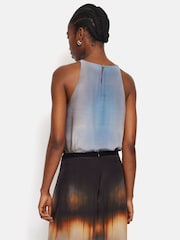 Jigsaw Blue Modern Tie Dye Tank - Image 5 of 7