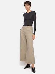 Jigsaw Brown Denim Sailor 100% Cotton Jeans - Image 4 of 7