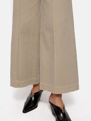 Jigsaw Brown Denim Sailor 100% Cotton Jeans - Image 6 of 7