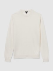 Reiss White Monarch Atelier Cashmere Crew-Neck Jumper - Image 2 of 6