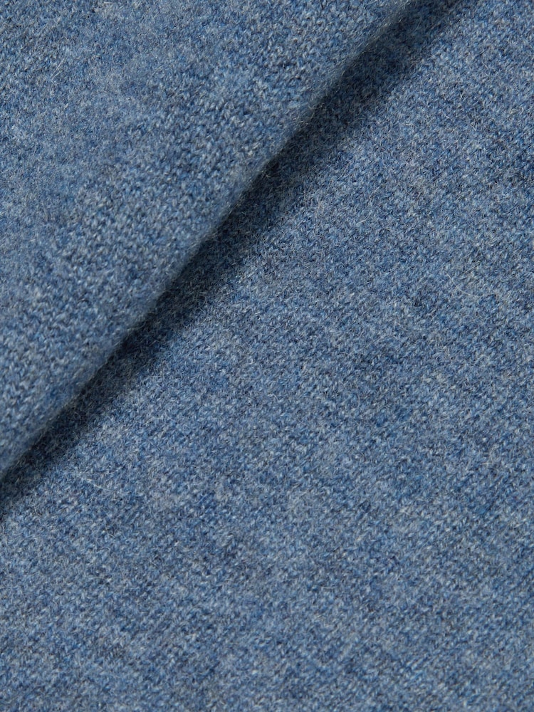 Azul mesclado da Força Aérea - Reiss de Atelier cashmere gola redonda Monarch Crew Jumper - Imagem 6 de 6