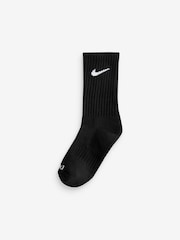 Nike Black/White Little Kids Performance Crew Socks 6 Pack - Image 7 of 7