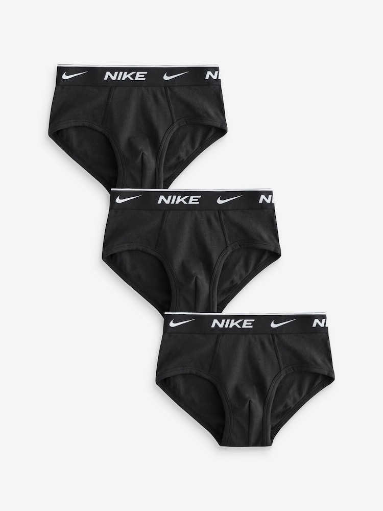 Nike Black Briefs 3 Pack - Image 1 of 4