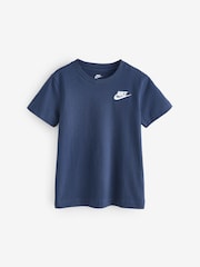 Nike Navy Little Kids Futura 100% Cotton T-Shirt - Image 1 of 1