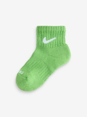 Nike Multi Kids Little Performance Ankle Socks 6 Pack - Image 2 of 7