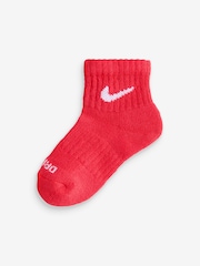 Nike Multi Kids Little Performance Ankle Socks 6 Pack - Image 3 of 7