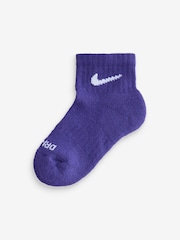 Nike Multi Kids Little Performance Ankle Socks 6 Pack - Image 5 of 7