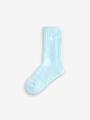 Nike Glacier Blue Little Kids Performance Crew Socks 6 Pack - Image 7 of 7