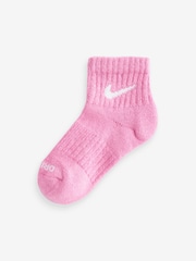 Nike Glacier Blue Kids Little Performance Ankle Socks 6 Pack - Image 2 of 7