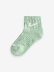Nike Glacier Blue Kids Little Performance Ankle Socks 6 Pack - Image 3 of 7