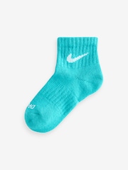 Nike Glacier Blue Kids Little Performance Ankle Socks 6 Pack - Image 5 of 7