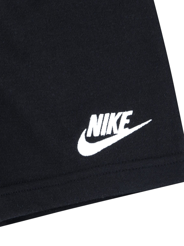 Nike Black Little Kids T-Shirt and Shorts Set - Image 4 of 4