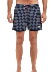 Sealskinz Blue Wave Print Swim Shorts - Image 1 of 5