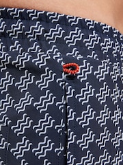 Sealskinz Blue Wave Print Swim Shorts - Image 4 of 5