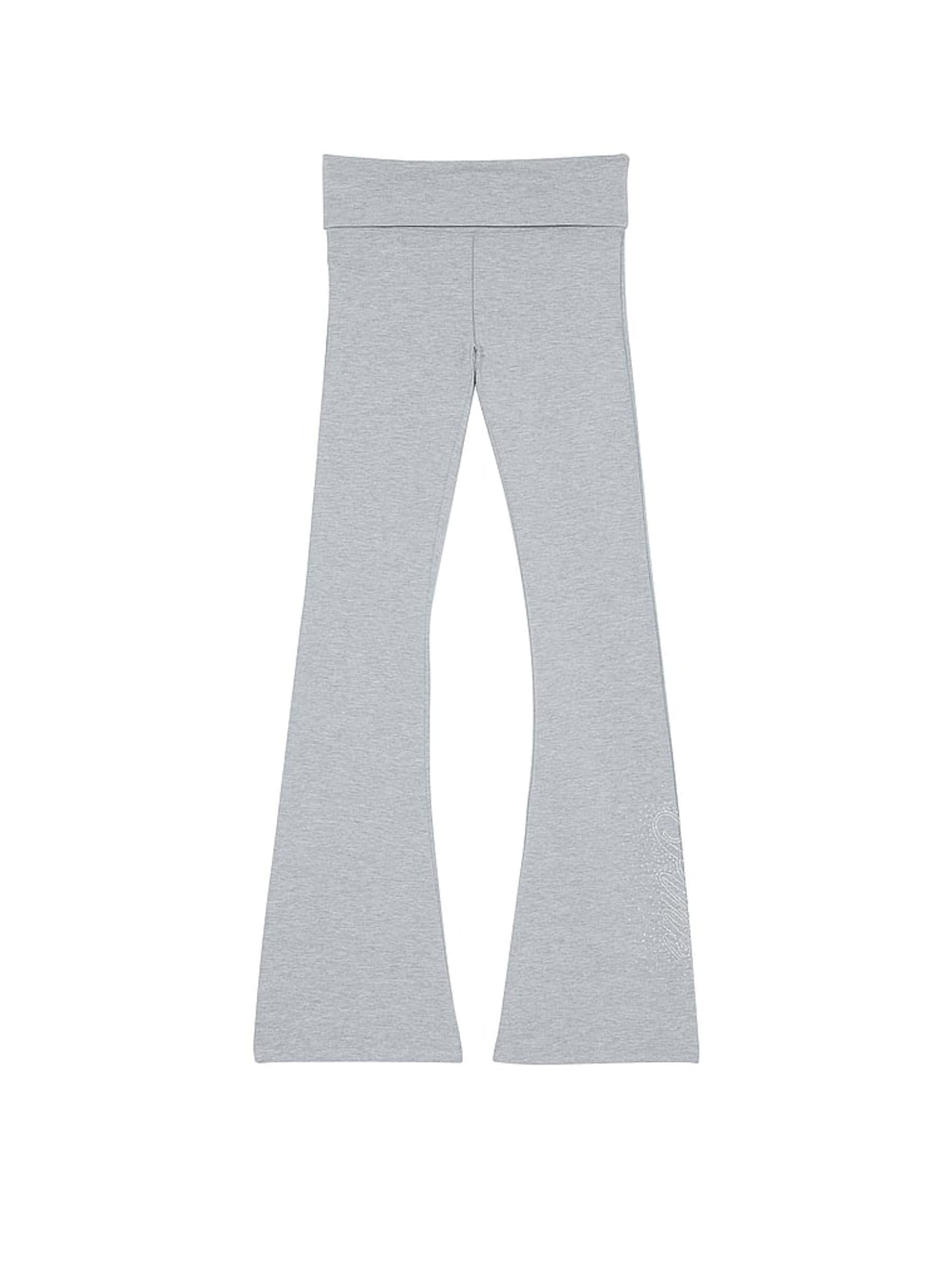 Pink foldover leggings hotsell