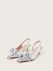 Monsoon Bronte Kitten-Heel-Schuhe mit Schleife - Bild 1 von 5