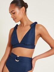 Monsoon Blue Suzie Bikini Top - Image 2 of 6