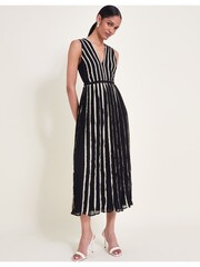 Monsoon Black Harper Dress - Image 1 of 5