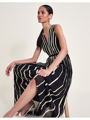 Monsoon Black Harper Dress - Image 3 of 5