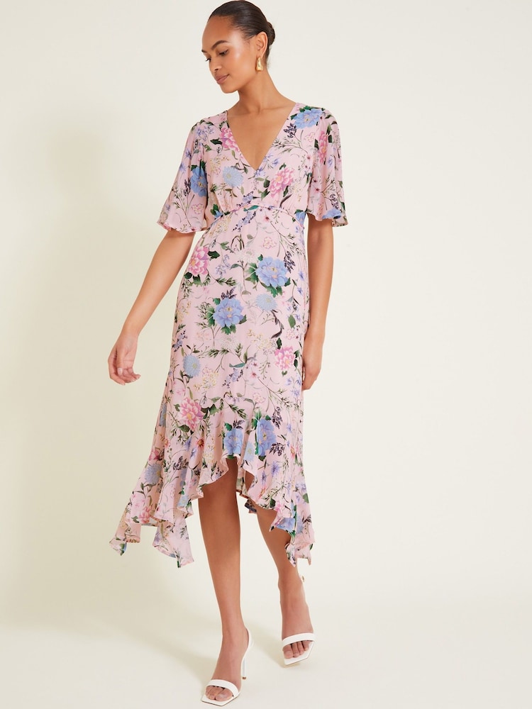 Monsoon – Sisi – Kleid mit Blumenmuster - Bild 1 von 7