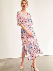 Monsoon – Sisi – Kleid mit Blumenmuster - Bild 6 von 7