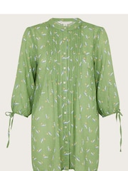 Monsoon Green Camille Leaf Blouse - Image 4 of 4