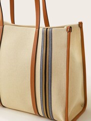 Monsoon Natural Clara Stripe Tote - Image 3 of 3