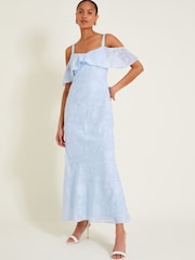 Monsoon Blue Briella Burnout Dress - Image 2 of 7