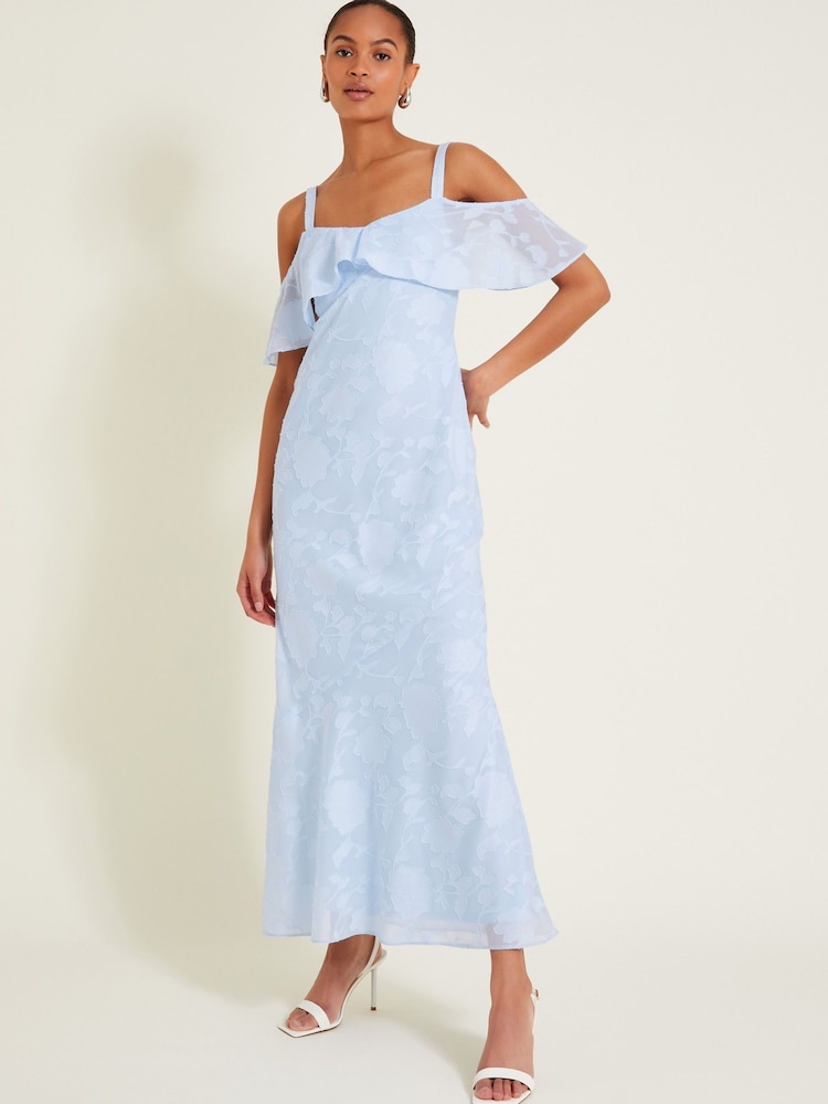 Monsoon Blue Briella Burnout Dress - Image 2 of 7