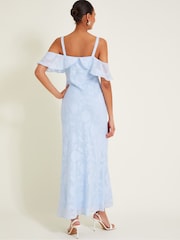 Monsoon Blue Briella Burnout Dress - Image 4 of 7