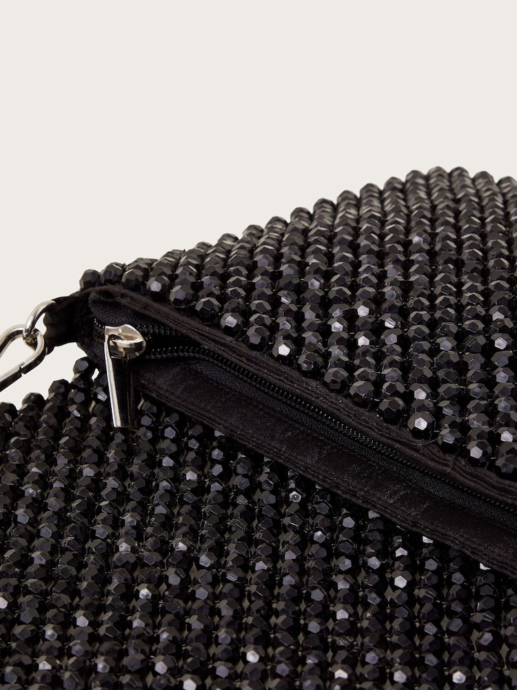 Monsoon Black Molly Beaded Bag - Image 3 of 3