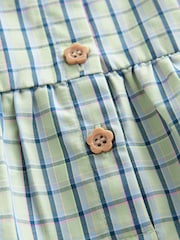 Green Shirt Collar 100% Cotton Playsuit (3mths-7yrs) - Image 7 of 7