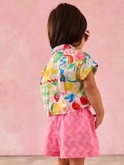 Multi 100% Cotton Shirt and Short Printed Set (3mths-7yrs) - Image 3 of 8