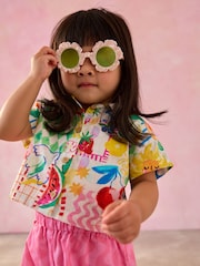 Multi 100% Cotton Shirt and Short Printed Set (3mths-7yrs) - Image 4 of 8