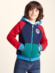 Tog 24 Blue Portland Shaun the Sheep Kids Supersoft Sherpa Lined Hoodie - Image 1 of 6