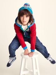 Tog 24 Blue Portland Shaun the Sheep Kids Supersoft Sherpa Lined Hoodie - Image 4 of 6