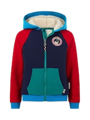 Tog 24 Blue Portland Shaun the Sheep Kids Supersoft Sherpa Lined Hoodie - Image 6 of 6