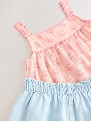 Pink Print Top And Shorts Set (3mths-7yrs) - Image 5 of 5