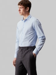 Calvin Klein Poplin Stretch Slim Casual Shirt - Изображение 1 из 5